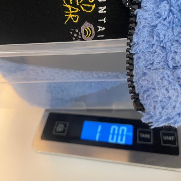 Vintage Mountain Hardwear Polartec High Loft Fleece Jacket Blue Womens Medium - Picture 10 of 10